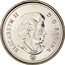 Canada 5 Cents Beaver 2007 KM# 491a ELIZABETH II D.G.REGINA coin obverse
