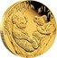 Australia 5 Dollars A Mature Koala and Juvenile 2011 1/25 OZ 9999 GOLD P coin reverse
