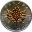 Canada 5 Dollars Maple Leaf 2011 KM# 625a CANADA 9999 9999 FINE SILVER 1 OZ ARGENT PUR coin reverse