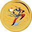 Australia 5 Dollars Monkey King 2016 YEAR OF THE MONKEY P coin reverse
