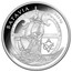 Australia 5 Dollars VOC Batavia - Drama On The High Seas 2015  BATAVIA 1 OZ .999 AG 90 80 70 60 50 40 30 20 10 0 10 20 30 40 50 60 70 80 90 A VOC coin reverse