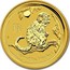 Australia 5 Dollars Year of the Monkey 2016 YEAR OF THE MONKEY P IJ coin reverse