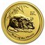 Australia 5 Dollars Year of the Mouse 2008 YEAR OF THE MOUSE P coin reverse
