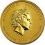 Australia 5 Dollars Year of the Ox (Colorized) 2009 ELIZABETH II AUSTRALIA 1/20 OZ 9999 GOLD 2009 5 DOLLARS IRB coin obverse
