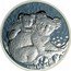 Australia 50 Cents Koala with baby 2008 1/2 OZ 999 SILVER coin reverse