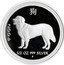 Australia 50 Cents Lunar Dog 2006 P KM# 1877a 2006 1/2 OZ 999 SILVER P coin reverse