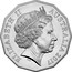 Australia 50 Cents Model 40 Utility 2017 ELIZABETH II AUSTRALIA 2017 IRB coin obverse
