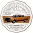 Australia 50 Cents XR Falcon GT 2017 FORD AUSTRALIAN CLASSICS 50 8 CYLINDER XR FALCON GT 1967 coin reverse