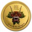 Australia 50 Dollars Year of the Dragon (Colorized) 2012 YEAR OF THE DRAGON P coin reverse