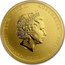 Australia 50 Dollars Year of the Rooster 2017  ELIZABETH II AUSTRALIA 1/2 OZ 9999 GOLD 2017 50 DOLLARS IRB coin obverse