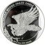Australia 8 Dollars Australian Wedge-Tailed Eagle 2014 KM# A2165 AUSTRALIAN WEDGE-TAILED EAGLE 2014 5 OZ 999 SILVER P coin reverse