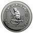 Australia 8 Dollars Lunar Monkey on a branch 2004 2004 5 OZ 999 SILVER coin reverse