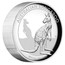 Australia 8 Dollars Resting Kangaroo 2016 AUSTRALIAN KANGAROO 2016 5 OZ 999 SILVER P IJ coin reverse