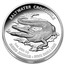 Australia Five Dollars Saltwater Crocodile - Agro 2015 SALTWATER CROCODILE 1 OZ .999 AG AGRO JUNIOR - FIVE DOLLARS coin reverse