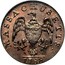 USA Half Cent Massachusetts 1788 KM# 19 MASSACHUSETTS. HALF CENT coin reverse