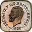 Australia Half Penny Kookaburra Pattern - Type 1 1920 Pattern KM# Pn13 GEORGIVS V D.G.BRITT:OMN:REX 1920 coin obverse