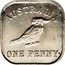 Australia One Penny Kookaburra Pattern 1921 Rennik-12 KM# Pn21 GEORGIVS V D.G.BRITT.OMN:REX BM 1921 coin obverse
