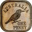 Australia One Penny Kookaburra Pattern - Type 10 1920 KM# Pn17 AUSTRALIA ONE PENNY coin reverse