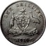 Australia One Shilling Edward VII 1910 KM# 20 ONE SHILLING ADVANCE AUSTRALIA 1910 coin reverse