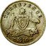 Australia Three Pence Edward VII 1910 KM# 18 THREE PENCE ADVANCE AUSTRALIA 1910 coin reverse