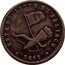 Mexico 1/16 Real Seated Figure 1861 KM# 317 ESTADO LIBRE DE JALISCO 1861 coin obverse