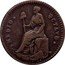 Mexico 1/16 Real Seated Figure 1861 KM# 317 MEDIO OCTAVO coin reverse