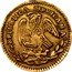 Mexico 1/2 Escudo Cap on Stick 1860 KM# 378.4 REPUBLICA MEXICANA. coin obverse