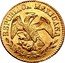 Mexico 1/2 Escudo Cap on Stick and Open Book 1863 C CE KM# 378 REPUBLICA MEXICANA coin obverse