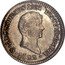 Mexico 1/2 Real Augustin I 1822 Mo JM KM# 301 AUGUSTINUS DEI PROVIDENTIA MO 1822 coin obverse
