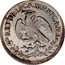Mexico 1/2 Real Eagle. Circulation Coin 1861 Ga JG KM# 370.5 REPUBLICA MEXICANA coin obverse