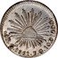 Mexico 1/2 Real Eagle. Circulation Coin 1861 Ga JG KM# 370.5 LIBERTAD 1/2R GA 1825 F S 10DS.20GS coin reverse