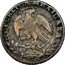 Mexico 1/2 Real Radiant Cap 1867 KM# 370.8 REPUBLICA MEXICANA. coin obverse