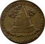 Mexico 1/4 Real Floating Angel 1836 KM# 367 DEPARTAMENTO DE ZACATECAS 1836 QUARTILLA coin obverse