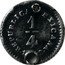 Mexico 1/4 Real Libertad 1842 Ga JG KM# 368.3 GA JG coin reverse