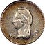 Mexico 1/4 Real Libertad 1843/2 Go LR KM# 368.5 GO LR coin reverse
