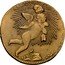 Mexico 1/4 Real Floating Angel 1852 KM# 366 coin reverse