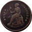 Mexico 1/4 Real Seated Figure 1859 KM# 356 UNA CUARTILLA coin reverse