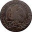 Mexico 1/4 Real Eagle. Durango 1860 KM# 348 DEPARTAMENTO DE DURANGO coin obverse