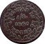 Mexico 1/4 Real Eagle. Durango 1860 KM# 348 LIBERTAD EN EL ORDEN. 1/4. 1860 coin reverse