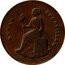 Mexico 1/4 Real Seated Figure 1862 KM# 355 UNA CUARTILLA coin reverse