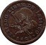 Mexico 1/8 Reales Seated Liberty 1828 KM# 329 ESTADO LIBRE DE JALISCO 1828 coin obverse