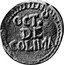 Mexico 1/8 Reales 1830 KM# L48 Spanish Colony/Colima OCTO DE COLIMA coin obverse