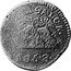 Mexico 1/8 Reales Spanish Colony Coin 1853 KM# L78 ...SALON 1853 coin obverse
