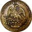 Mexico 1/8 Reales (Hammer) KM# 328 EST LIB DE GUANAXUATO 1856 OCTAVO coin obverse