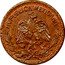 Mexico 10 Centavos Guerrero Revolutionary 1915 GRO KM# 637.3 REPUBLICA MEXICANA coin obverse