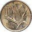 Mexico 10 Centavos Ear of Corn 1980/79 Mo KM# 434.3 10 CS 1980 MO coin reverse
