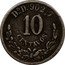 Mexico 10 Centavos Eagle. Circulation Coin 1894 Do D KM# 403.3 10 CENTAVOS.DO D 902,7 coin reverse