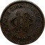 Mexico 10 Centavos Chihuahua Revolutionary 1915 KM# 615a EJERCITO CONSTITUCIONALISTA 1915 10¢ coin reverse
