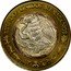 Mexico 10 Nuevos Pesos Aztec Carving 1992 KM# 553 ESTADOS UNIDOS MEXICANOS coin obverse