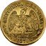 Mexico 10 Pesos Radiant Cap & Scales 1870 KM# 413.4 REPUBLICA MEXICANA 1870 coin obverse